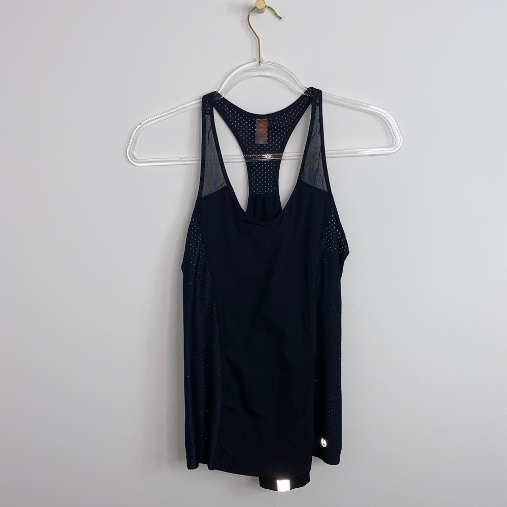 Maaji Activewear Racerback Tank Top Black Size Medium M